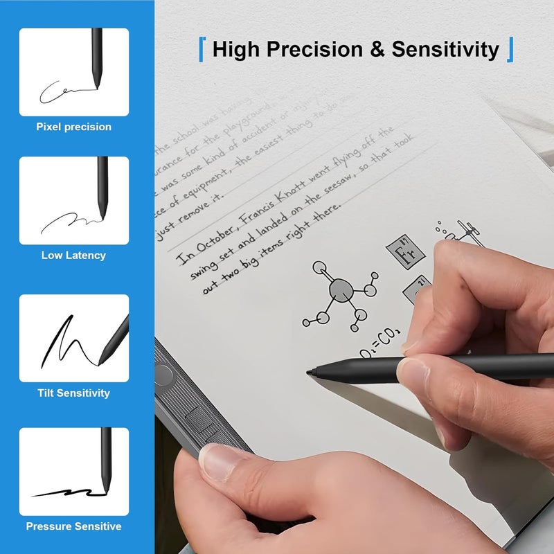REEYEAR 10 Pcs Replacement Tips Compatible with Samsung S-Pen BOOX Marker Plus Stylus, Extra Soft Felt Fine Point Precise Writing and Sketching EMR Pencil Nibs - Image 2